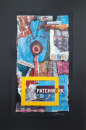 390 patchwörk, Collage, 40x60 cm