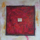 rechne damit, dass Gott antwortet, Acryl 70x70cm