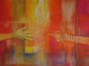 Vergebung Acryl 80x60cm
